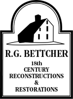 R.G. Bettcher, 18th Century Reconstructions and Restorations, Coventry CT