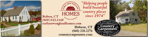 Early New England Homes and Country Carpenters