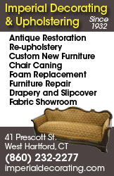 Imperial Decorating and Upholstery - Antique Restoration