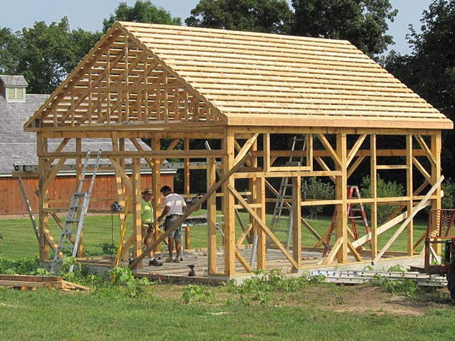 Storage Shed Framed