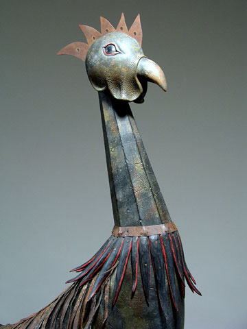 Folk Art Sculpture by Mark A. Perry