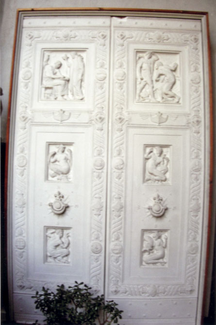 Berthold Nebel door for the National Geographic Society