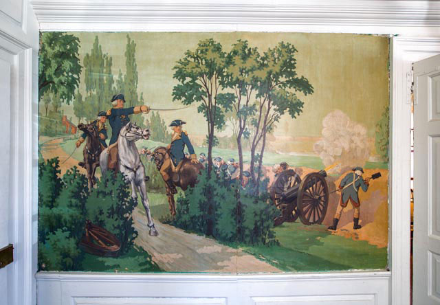 Webb House Mural of George Washingtion